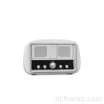 Kleine draagbare retro-radio met Bluetooth